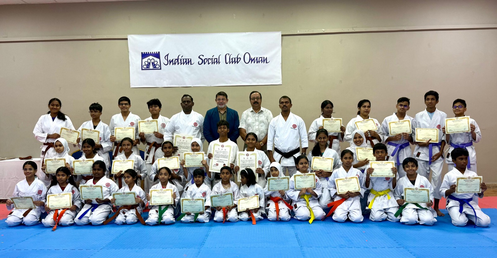 KARATE GRADING